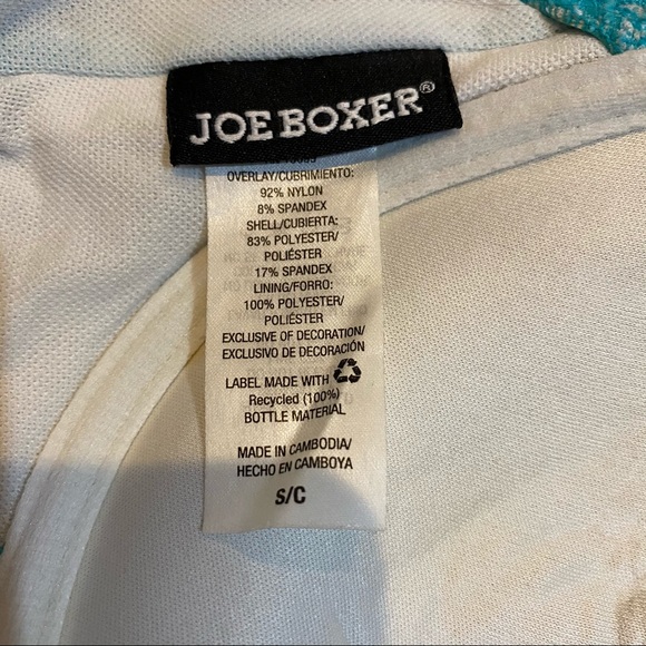 Teal lace overlay bikini - Picture 6 of 7